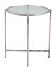 Vetro Side Table Silver