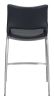 Ace Counter Stool (Set of 2) Black & Silver