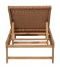 Breath Chaise Lounge Brown