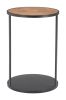 Nodo Side Table Brown & Black