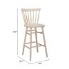 Tyce Barstool (Set of 2) Natural