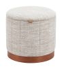 Fije Storage Ottoman Gray
