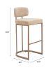 Velar Barstool (Set of 2) Beige