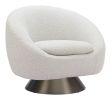 Modan Swivel Chair Misty Gray