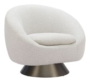 Modan Swivel Chair Misty Gray