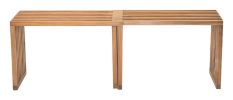 Riviera Extendable Bench (Set of 2) Natural