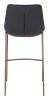 Magnus Barstool (Set of 2) Black & Walnut