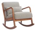 Hady Rocking Chair Gray