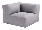 Luanda Corner Chair Gray