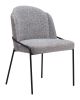 Jambi Dining Chair (Set of 2) Black & White