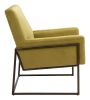 New York Accent Chair Olive Green