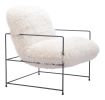 Pelut Accent Chair White