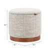 Fije Storage Ottoman Gray