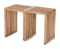 Riviera Extendable Stool (Set of 2) Natural