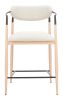 Equinox Counter Stool Oyster Gray & Natural