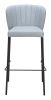 Linz Barstool (Set of 2) Gray