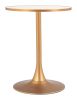 Bite Bistro Table Beige & Gold