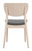 Kellua Dining Chair (Set of 2) Gray & Natural