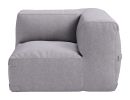 Luanda Corner Chair Gray
