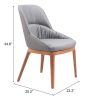 AYR DINING CHAIR GRY