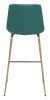 Tony Barstool Green & Gold