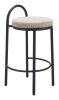 Sisal Counter Stool (Set of 2) Beige Tweed