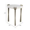 Rench Side Table White