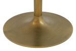 Ithaca Dining Table White & Gold