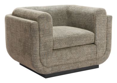 Sereneu Accent Chair Green Tweed