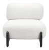 Bombo Accent Chair White