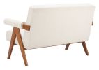 Encanto Loveseat Ivory