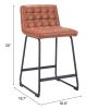 Pago Counter Stool (Set of 2) Brown