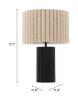 Aurora Table Lamp Beige & Black