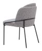 Jambi Dining Chair (Set of 2) Black & White