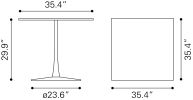 Molly Dining Table Black