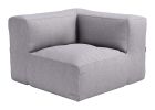 Luanda Corner Chair Gray