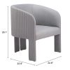 Hull Accent Chair Slate Gray