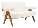 Encanto Loveseat Ivory