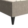 Dusa Queen Bed Olive Brown
