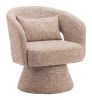 Liva Swivel Chair Frosty Brown