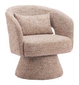 Liva Swivel Chair Frosty Brown