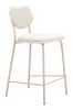 Zeal Counter Stool (Set of 4) Light Gray