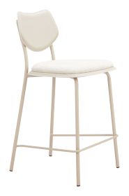 Zeal Counter Stool (Set of 4) Light Gray