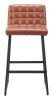 Pago Barstool (Set of 2) Brown