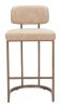 Velar Counter Stool (Set of 2) Beige