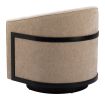 Hanko Swivel Chair Golden Beige