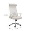 Jett High Back Office Chair Light Gray