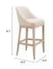 Calmo Barstool Beige