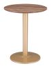 Alto Bistro Table Brown & Gold