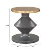 Litar Side Table Multicolor